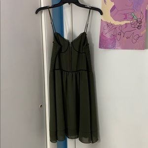 army green sundress